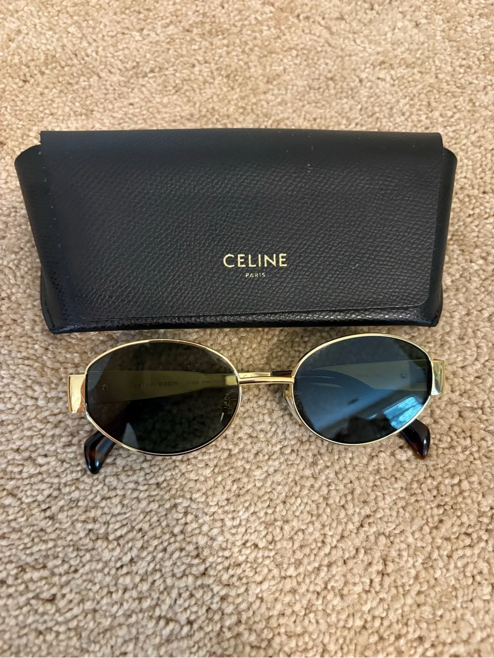 Celine Triomphe Metal Sunglasses